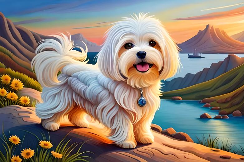 The Joyful Adventures of Monty the Maltese