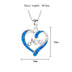 Love-shaped MOM Letter Pendant Necklace Mother's Day Gift Jewelry - Minihomy