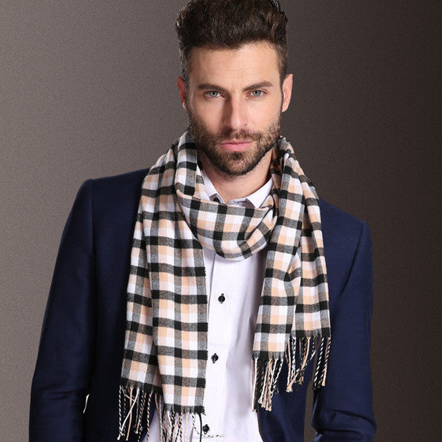 Winter Warm Shawl Scarf for Men