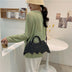 Halloween Spider Web Shape Shoulder Bags Personality Batgirl Messenger Crossbody Bag - Minihomy