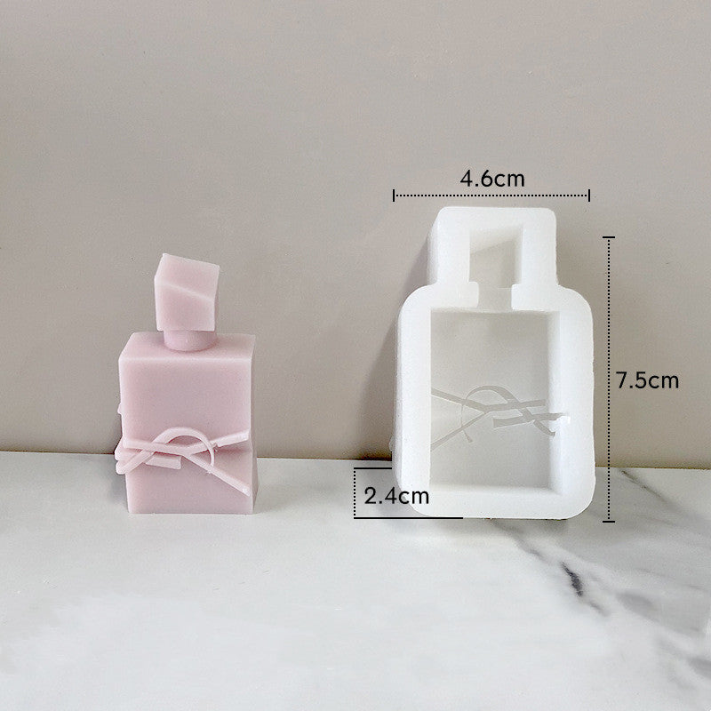 Perfume Bottle Silicone Mold: Create Unique Scented Candles - Minihomy