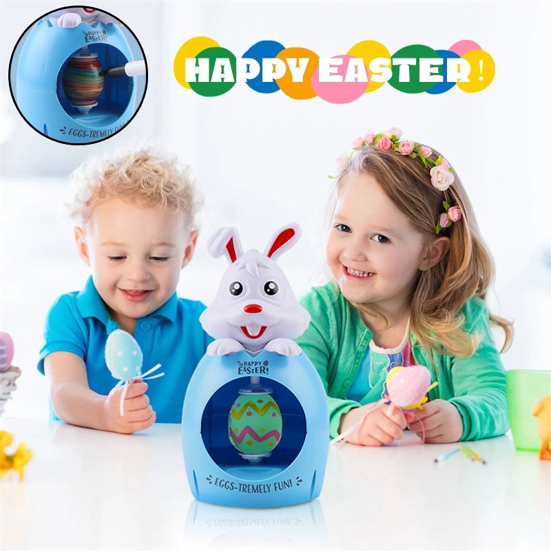 Easter Egg Decoration Coloring Kit Egg Painter Boys Girls Kids Diy Coloring Painting Gift Multicolor With Sound And Light - Minihomy