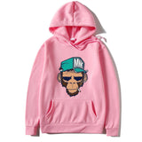 Monkey Printed Men's Hoodie Leisure Warm Sweatshirt - Minihomy