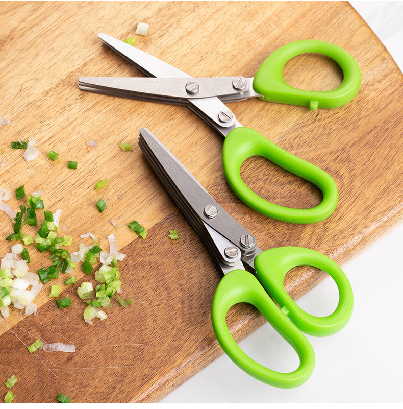 Kitchen Multifunctional Stainless Steel Scissors - Minihomy