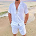 Loose Shirt Casual Men's Shorts Short Sleeve Suit - Hong Kong Style - Fashion-forward Men - Minihomy