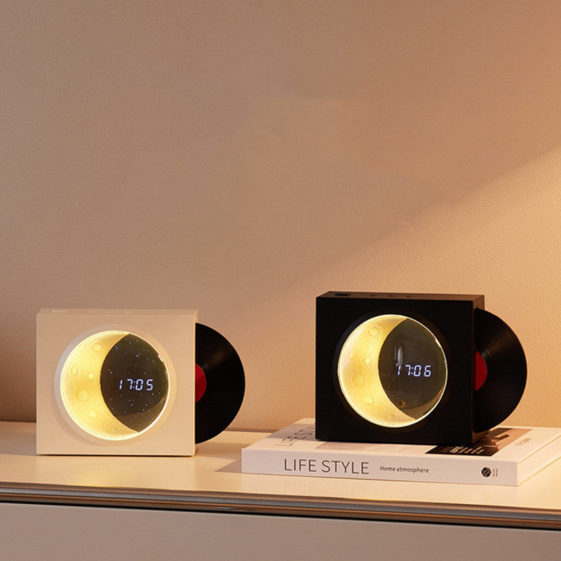 Moon Clock Bluetooth Speaker - Minihomy