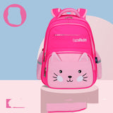 Cute Cartoon Shoulders Baby Lightweight Backpack Elementary School Schoolbag - Minihomy