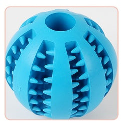 Durable Dog Chew Toy - Food Dispensing Ball for Interactive Play & Teething - Minihomy