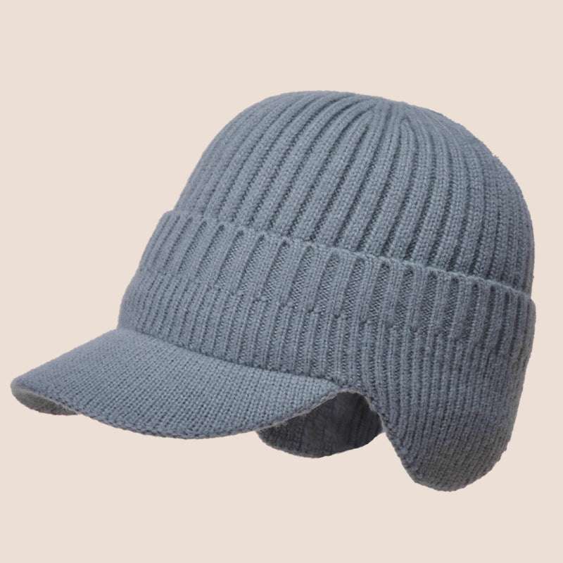 Autumn And Winter Outdoor Warm Ear Protection Knitted Hat - Minihomy