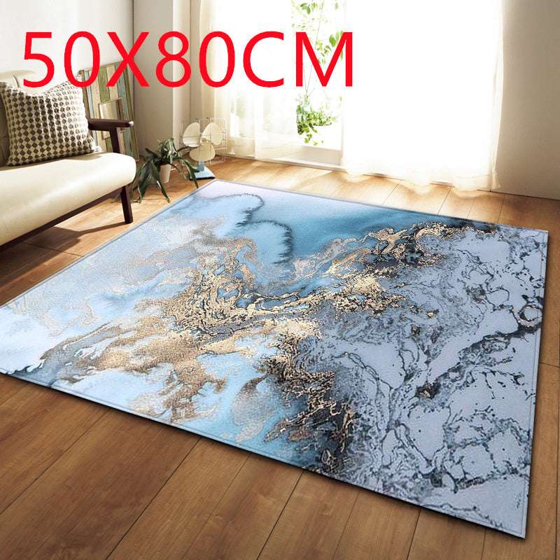 Marble Living Room Carpet Bedroom Restaurant Carpet - Minihomy