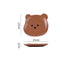 Home Cartoon Cute Bear-shaped Dinner Plate - Minihomy