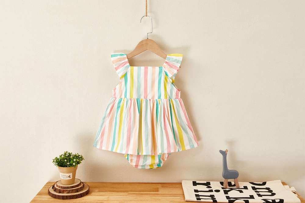 Girls' summer short dresses - Minihomy