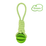 Interactive Dog Toys Set - Treat Rope Rubber Leaking Balls for Small to Medium Dogs - Minihomy