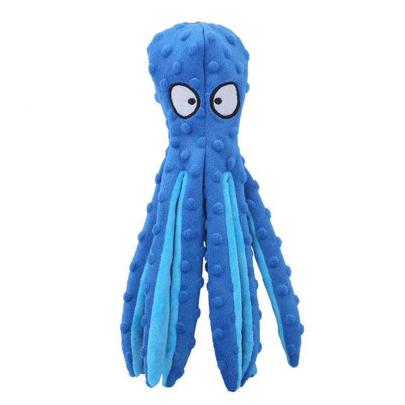 Eco-friendly Plush Octopus Pet Toy for Cats and Dogs - Minihomy