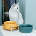 Ceramic Cat Food Bowl with Drinking Bowl for Cats - Minihomy