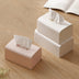 Plastic Tissue Box Square Home Tissue Container Car Napkins Holder - Minihomy