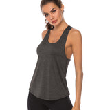 Summer Women Sport Gym Back Race Vest