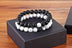 A Set Of Couple Bracelets Natural Stone Yoga Beaded Bracelets - Minihomy