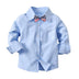 Baby boy long sleeve bottoming shirt - Minihomy