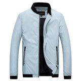 Baseball Collar Jacket - Men's Jacket - Minihomy