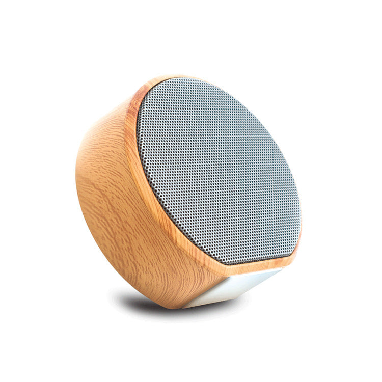 Mini Wood Bluetooth Speaker Portable Outdoor Wireless Support AUX TF - Minihomy