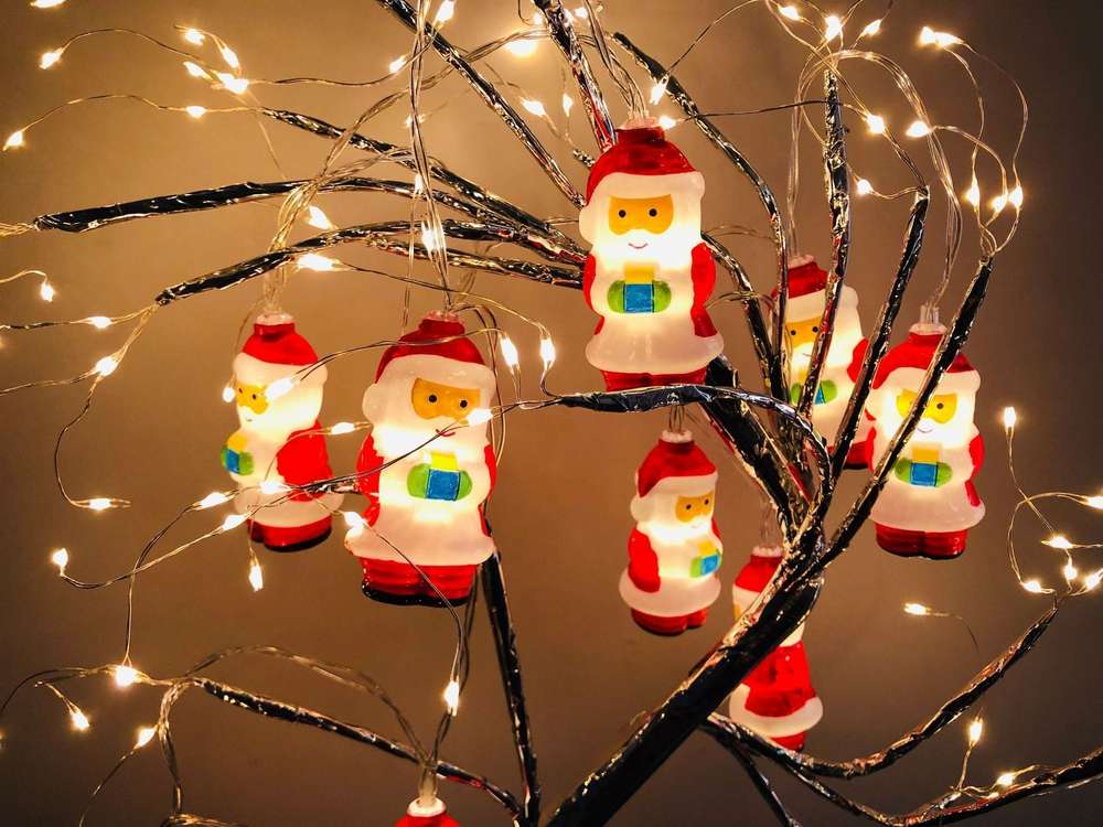 Christmas Decoration LED Santa Claus String Lights - Minihomy