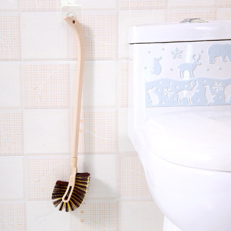 Imitation Wood Long Handle Toilet Brush - Minihomy