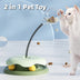 Interactive Leakage Food 2-in-1 Turntable Ball Toy for Cats - Funny Training Toy - Minihomy