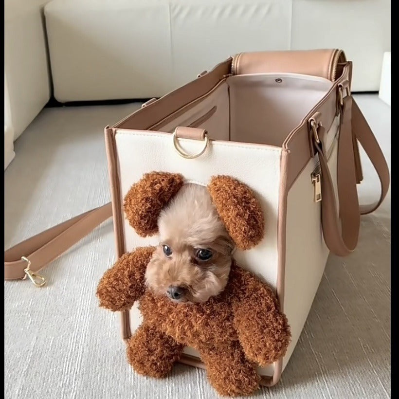 One-shoulder Portable Cute Dog Outing Large Capacity Bag Pet Products - Minihomy