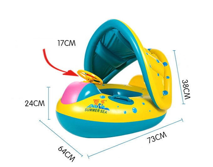 Infant Inflatable Swimmer Summer Yacht - Minihomy