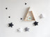 Kids Room Decoration Hanging Wall Decor Felt Fabric Cloud Garland String Party Banner - Minihomy