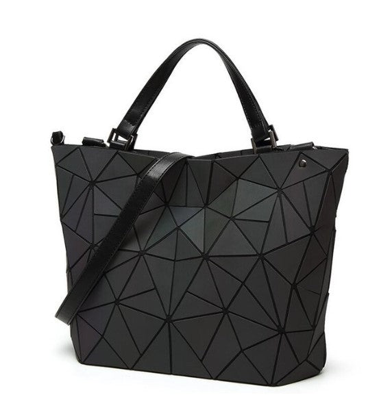 Geometric Luminous Purse And Handbag - Minihomy