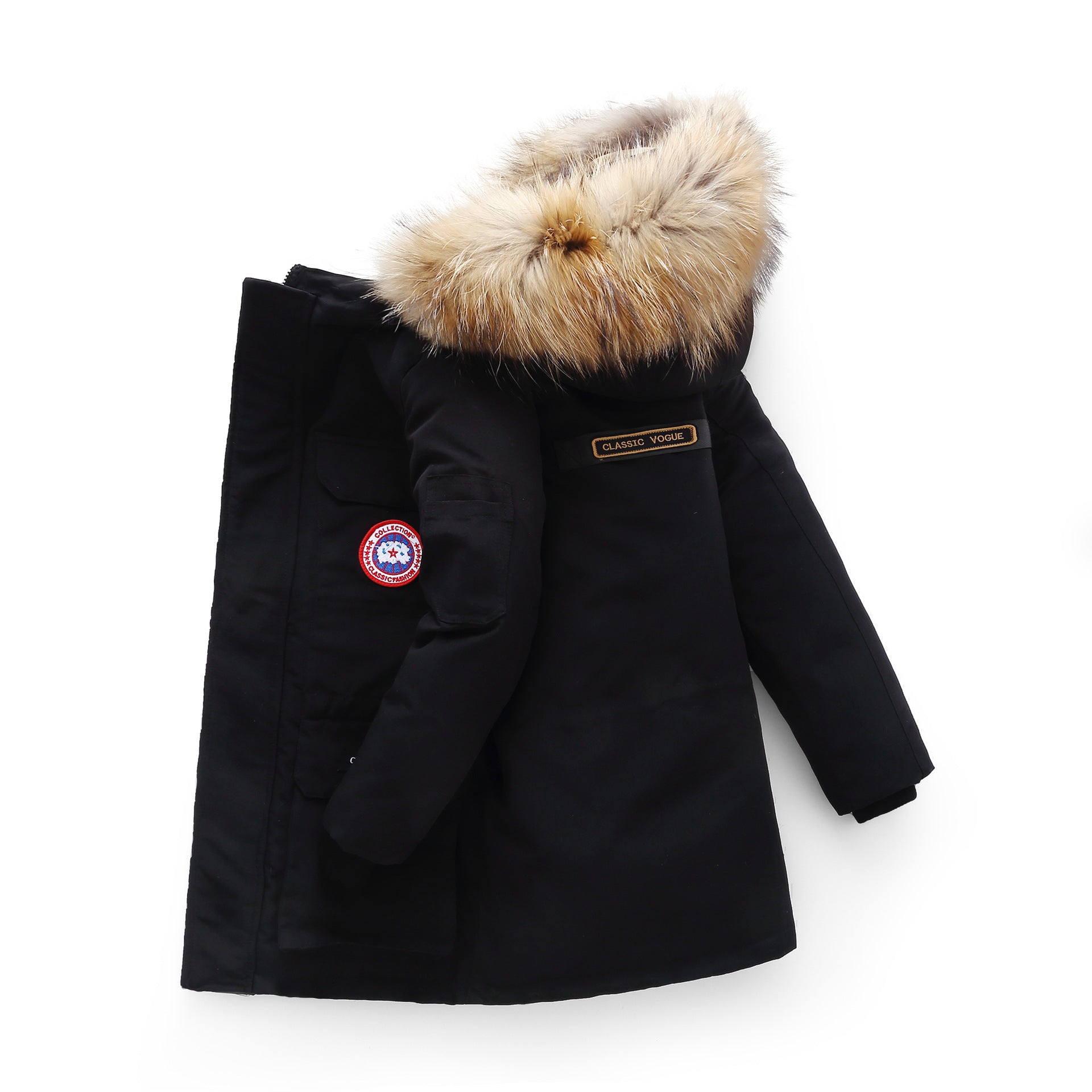 Down Jacket for Boys - Long and Thickened - Minihomy