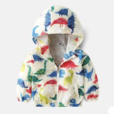 Boy jacket casual hooded jacket - Minihomy