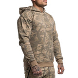 Men's Camouflage Hoodie Sportswear Gym Fitness Pullover - Minihomy