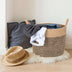 Cotton Linen Storage Laundry Basket - Minihomy