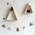 Kids Room Decoration Hanging Wall Decor Felt Fabric Cloud Garland String Party Banner - Minihomy