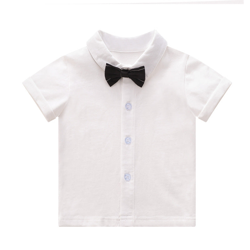 Children's clothing summer boy short-sleeved baby clothes - Minihomy