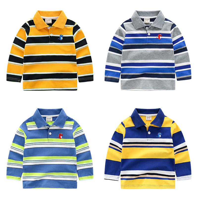 Boys striped long sleeve T-shirt - Minihomy