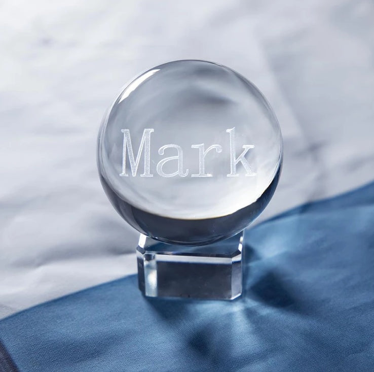 Crystal Ball Personalized Customization - Minihomy