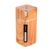 Breathe Easy and Relax with the Wood Grain Electric Humidifier & Diffuser - Minihomy