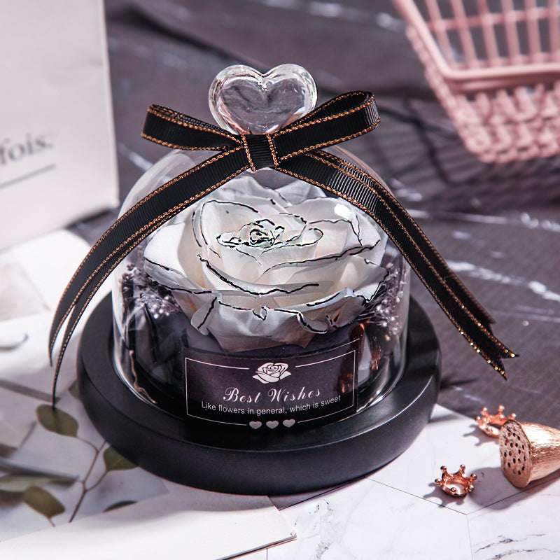 Give the Gift of Everlasting Love: Eternal Rose with LED Light - Minihomy