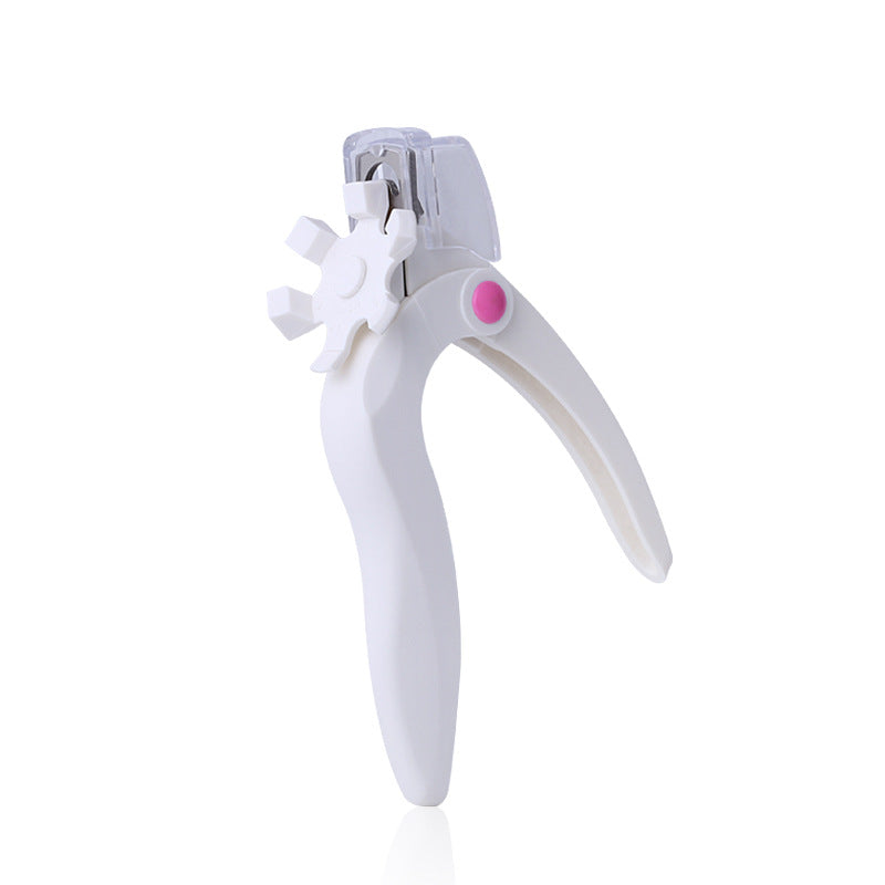 Nail Art Scissors False Nail Tips Edge Cutter - Minihomy