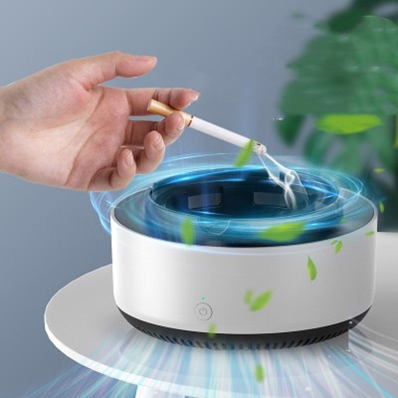 Intelligent Electronic Ashtray with Air Purifier - Durable and Convenient - Minihomy