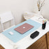 Extra Large Leather Mouse Pad - Double-Sided Design - Minihomy