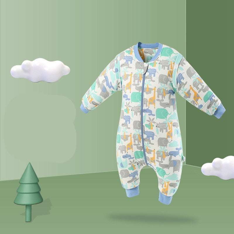 Baby Sleepsacks Cartoon Pattern Baby Sleeping Bag Carriage Sack for Newborn Split Leg - Minihomy