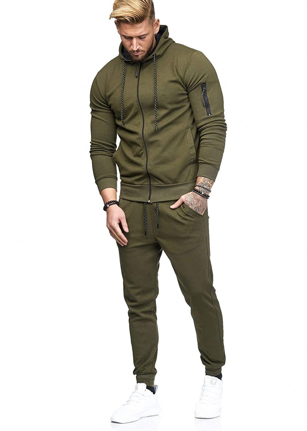 Men's sports suit fitness casual wear - Minihomy