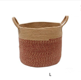 Cotton Linen Storage Laundry Basket - Minihomy