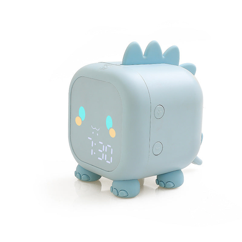 LED Cartoon Voice Control Alarm Clock - Digital Time Display - Minihomy