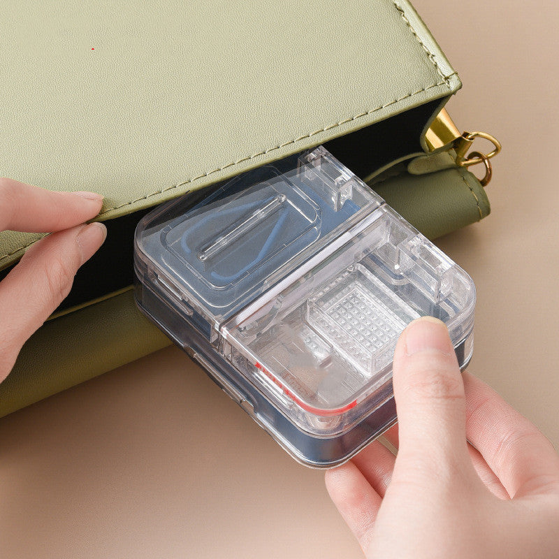 Portable Mini Tablet Cutter - Packing Storage Box for Travel & Home - Minihomy